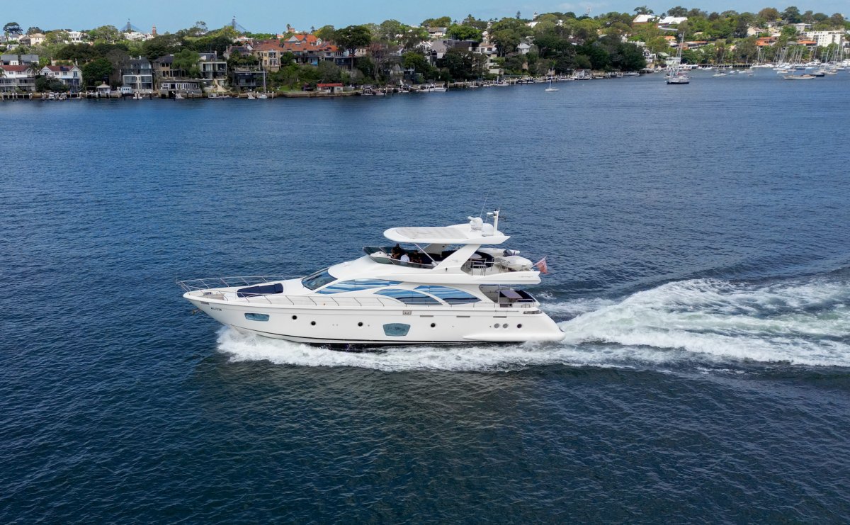 2006 Azimut 75 Flybridge Boat For Sale Sydney 1